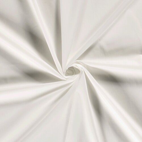 Polyester-cotton blend - cream - white