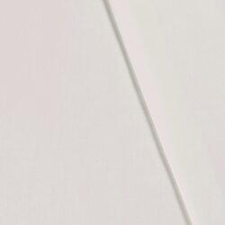 Polyester-cotton blend - cream - white