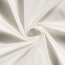 Polyester-cotton blend - cream - white