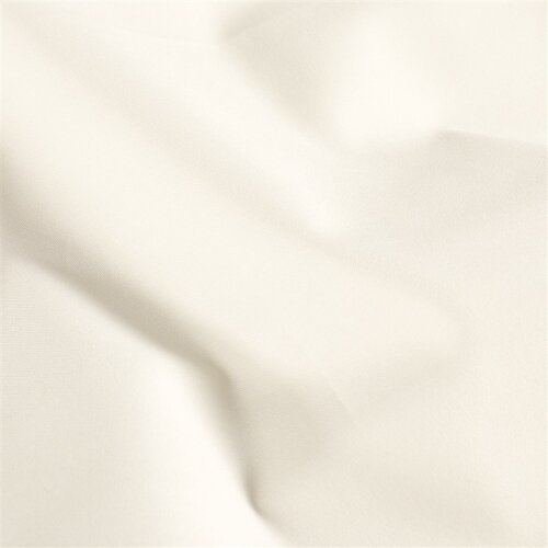 Stretch Baumwollsatin *Marie* Uni - elfenbein