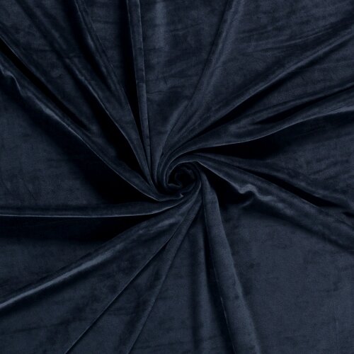 Stretch velvet Nicki - dark blue
