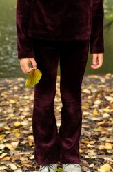 Stretch velvet Nicki -