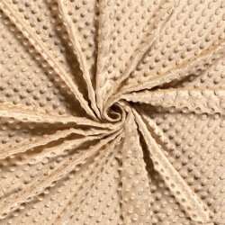 Minky Fleece *Marie* - camello