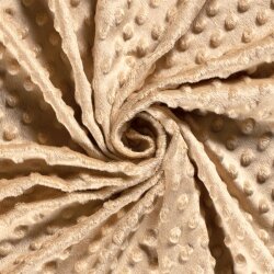 Minky Fleece *Marie* - camel