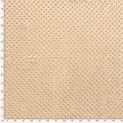 Minky Fleece *Marie* - camel