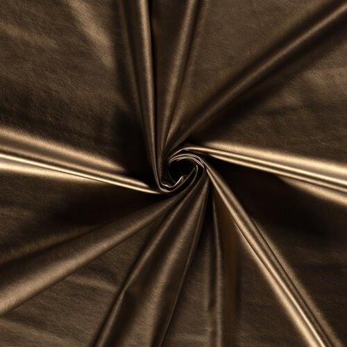 Suave imitación cuero elástico – bronce