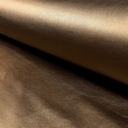 Suave imitación cuero elástico – bronce