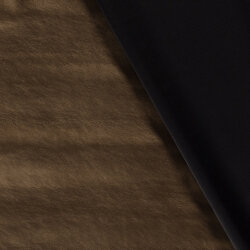 Suave imitación cuero elástico – bronce