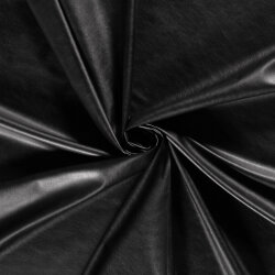 Suave imitación cuero elástico – negro