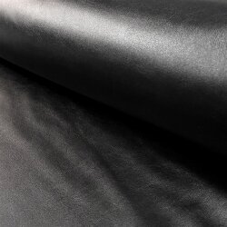 Suave imitación cuero elástico – negro