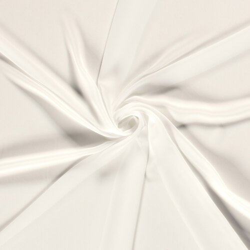 Chiffon *Marie* - - bianco - crema