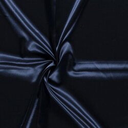 Stretch Satin *Marie* - nachtblau