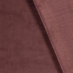 Wellness fleece *Marie* old burgundy