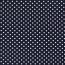 Cotton poplin dots 9mm - midnight blue