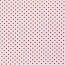 Cotton poplin dots 9mm - white/red