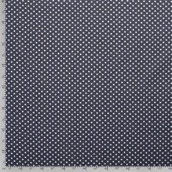 Cotton poplin dots 9mm - dark grey