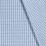 Cotton poplin yarn dyed Vichy check 5mm - jean blue
