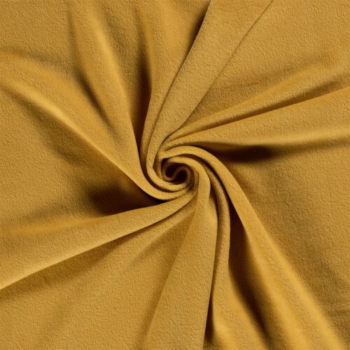 Antipilling Fleece *Marie* Uni - ochre