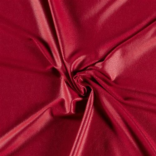 Imitation daim stretch - rouge