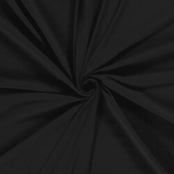 Jersey de algodón *Gaby* BIO-Orgánico - negro