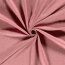 Polka oro sparsa di mussola – rosa