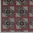 Viscose tile pattern - burgundy