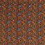 Viscose Colorful Flowers - Rust
