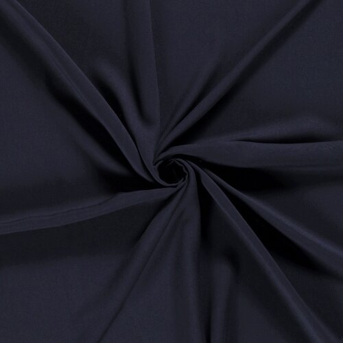 Viscose poplin *Marie* - midnight blue