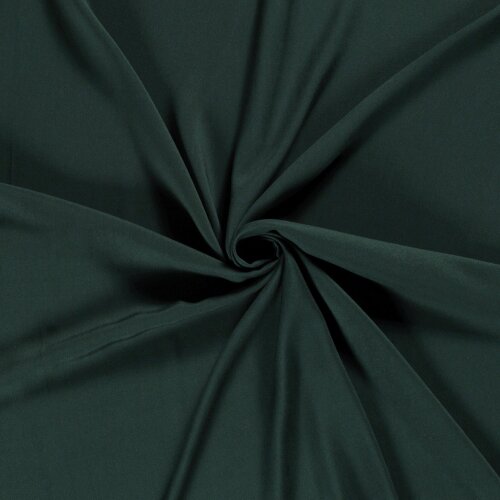 Popeline di viscosa *Marie* - verde abete scuro