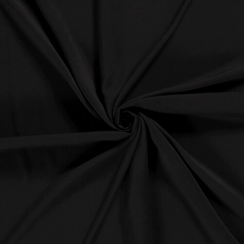Viscose poplin *Marie* - black