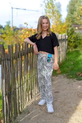 Viscose poplin *Marie* - black