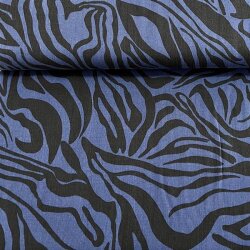 Fashion fabric safari blue