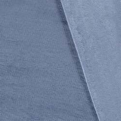 Bambou câlin éponge tissu uni *Marie* - colombe bleue