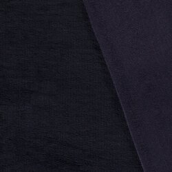 Paño de felpa de peluche de bambú Uni *Marie* - azul oscuro