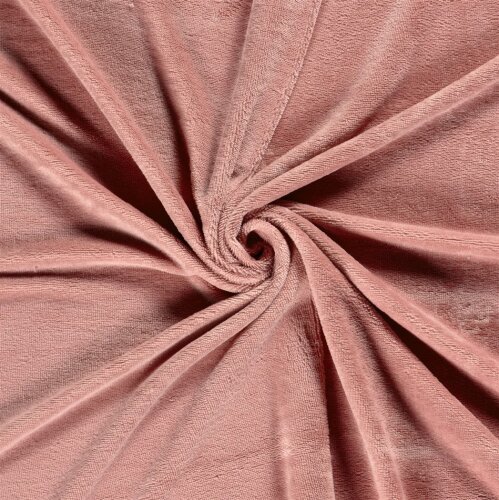 Panno di spugna di bambù Uni *Marie* - rosa scuro