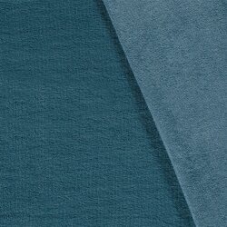 Bamboo cuddly terry cloth Uni *Marie* - petrol