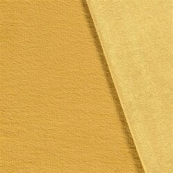 Bamboo cuddly terry cloth Uni *Marie* - curry yellow