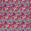 Softshell Digitální zebří vzor s květinovými úponky krém