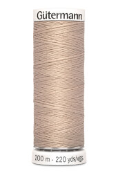 Gütermann 200m Nr. 121 - stroh (beige) Allesnäher