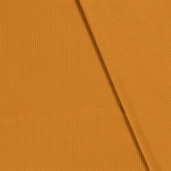 Geribbelde jersey *Marie* - mosterd