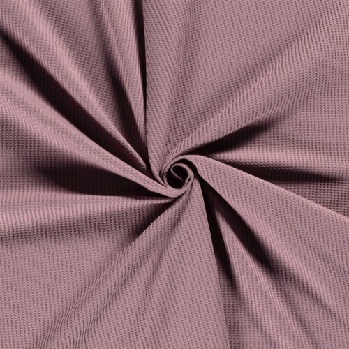 Maglia waffle *Marie* - rosa antico
