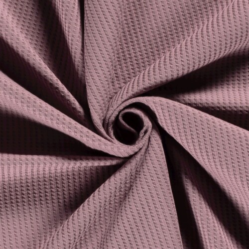 Maglia waffle *Marie* - rosa antico