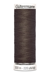 Gütermann 200m No. 480 - dark taupe Allesnäher