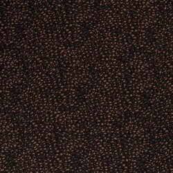 Maglia di poliestere fantasia leopardata nera
