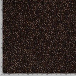 Polyester jersey motif léopard noir