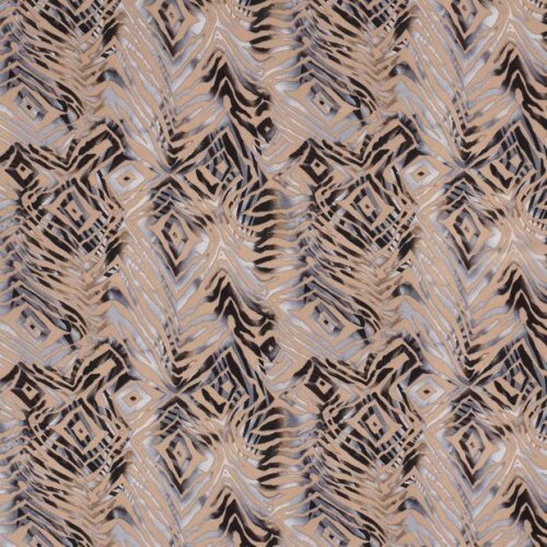 Chiffon Abstract Pattern beige