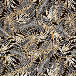 Feuilles de crêpe viscose jaune moutarde