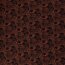 Viscose crepe paisley rust red