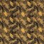 Viscose crepe plants mustard yellow