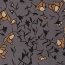 Chiffon Fiori Astratti Grigio